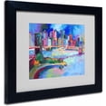 thumbnail image 1 of Richard Wallich 'Brooklyn' Matted Framed Art, 1 of 3