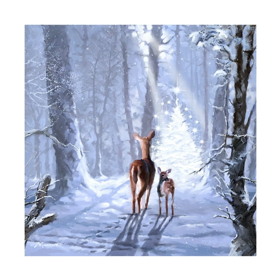 Trademark Fine Art The Macneil Studio Christmas Magic Canvas Wall Art - 18x18