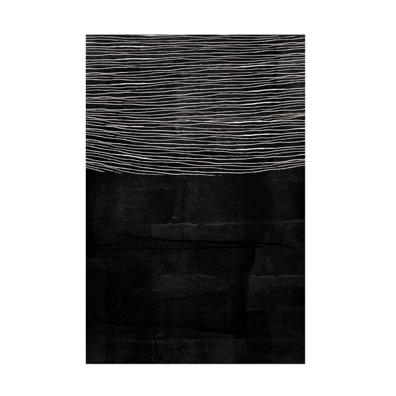 StudioSix 'BLACKENED LINE' Canvas Art