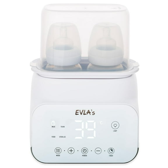 EVLA’s Formula or Breastmilk Bottle Warmer, White