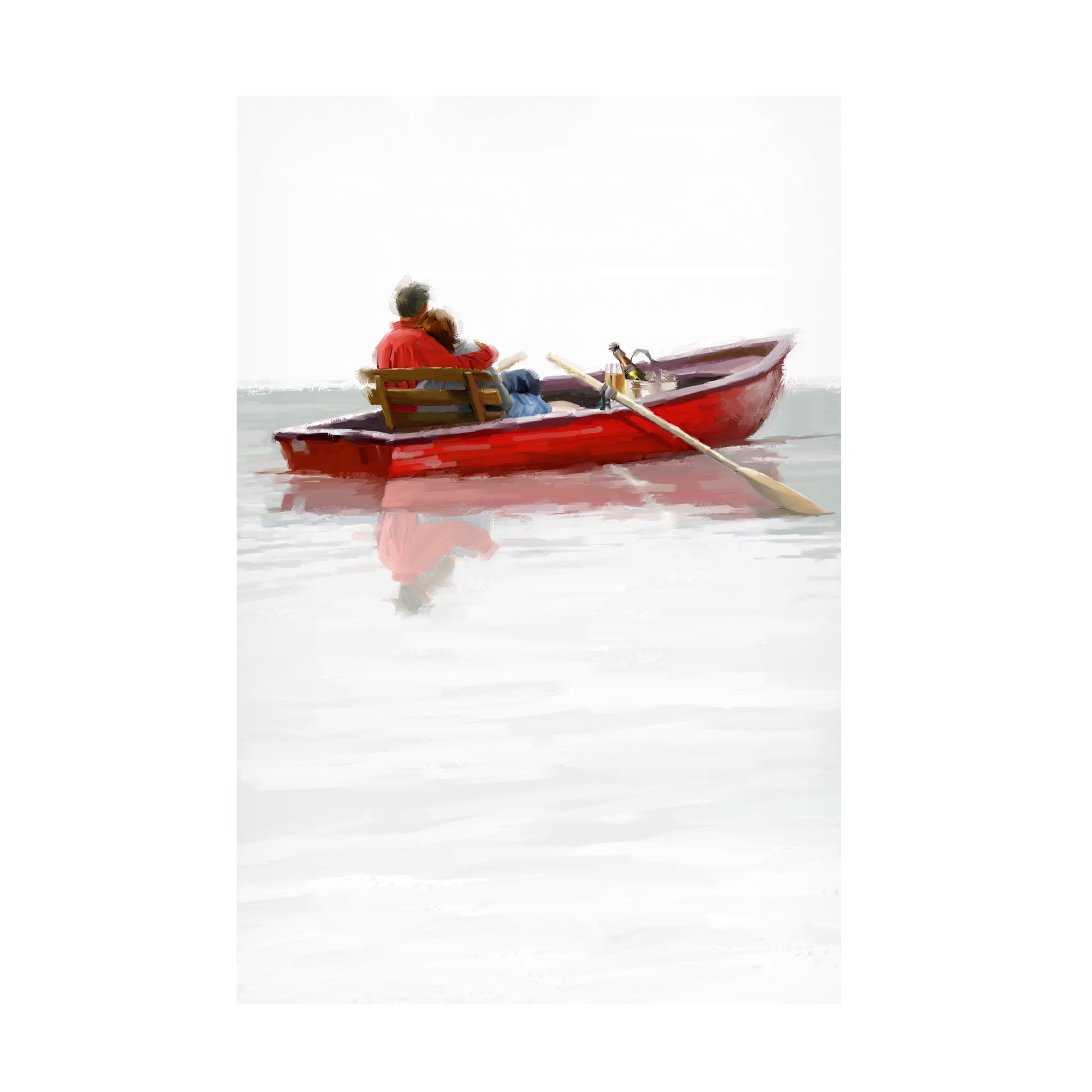 The Macneil Studio 'Boating Lake' Canvas Art