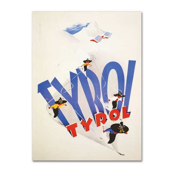 Vintage Apple Collection 'Tyrolski' Canvas Art