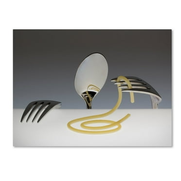 Wieteke de Kogel 'And Now Eat' Canvas Art