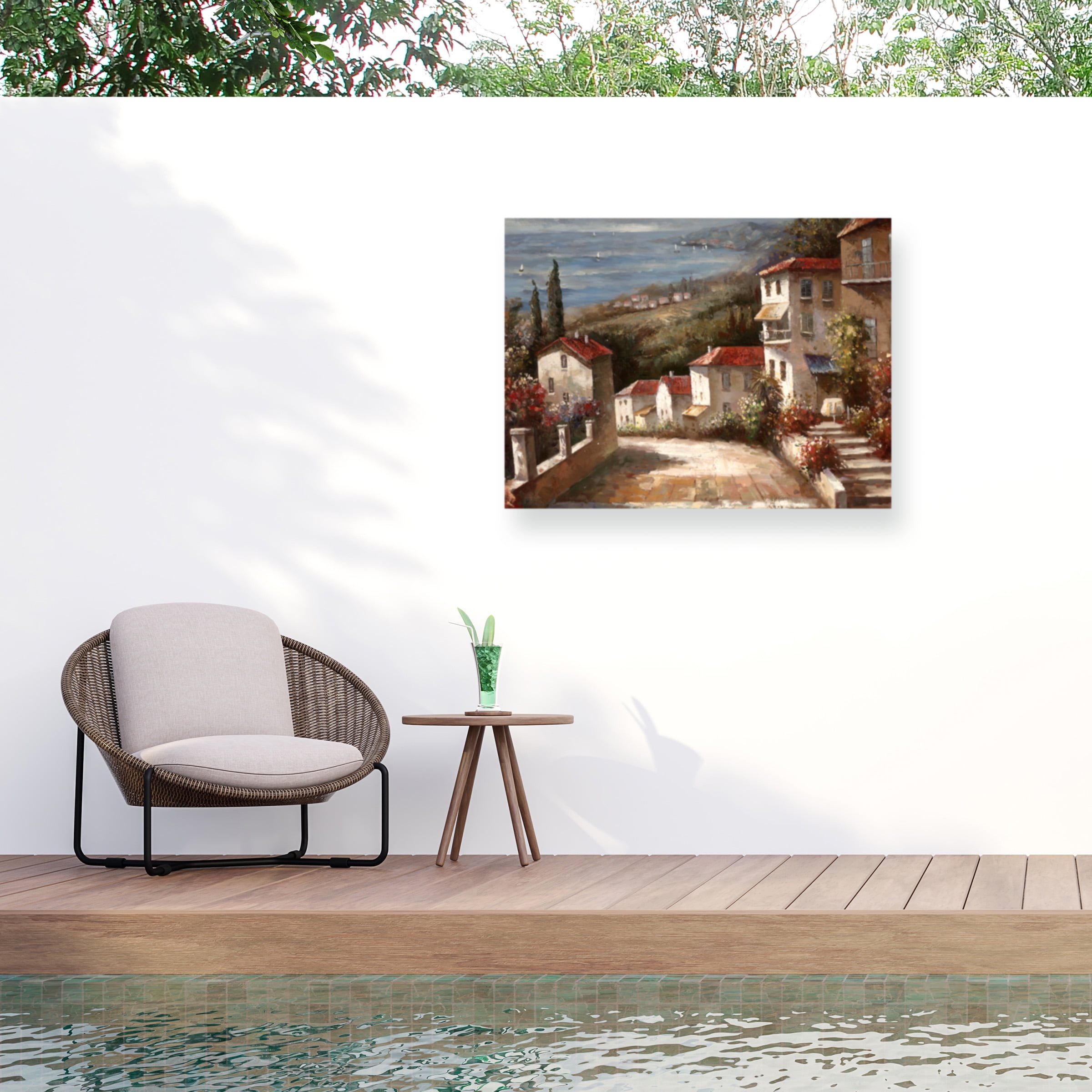 Joval 'Home in Tuscany' Outdoor All-Weather Wall Decor