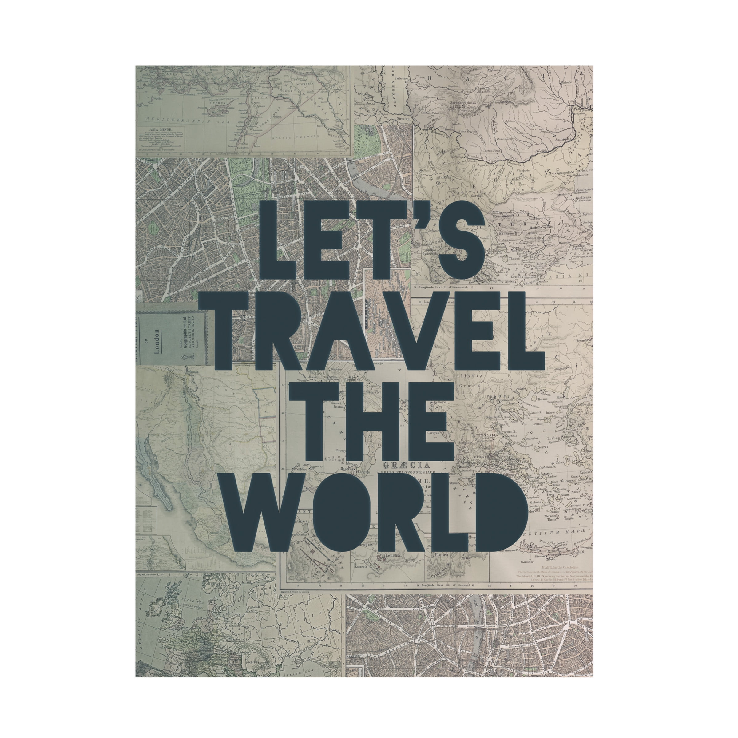 Leah Flores 'Travel the World' Canvas Art