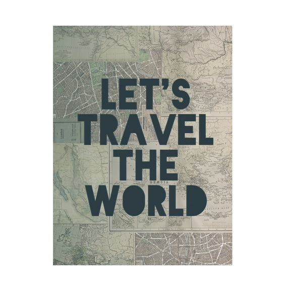 Leah Flores 'Travel the World' Canvas Art