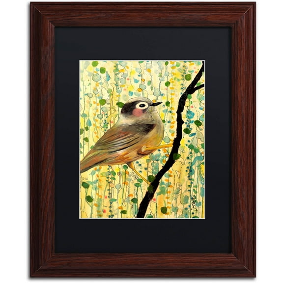 Sylvie Demers 'Monsieur' Black Matted Framed Art