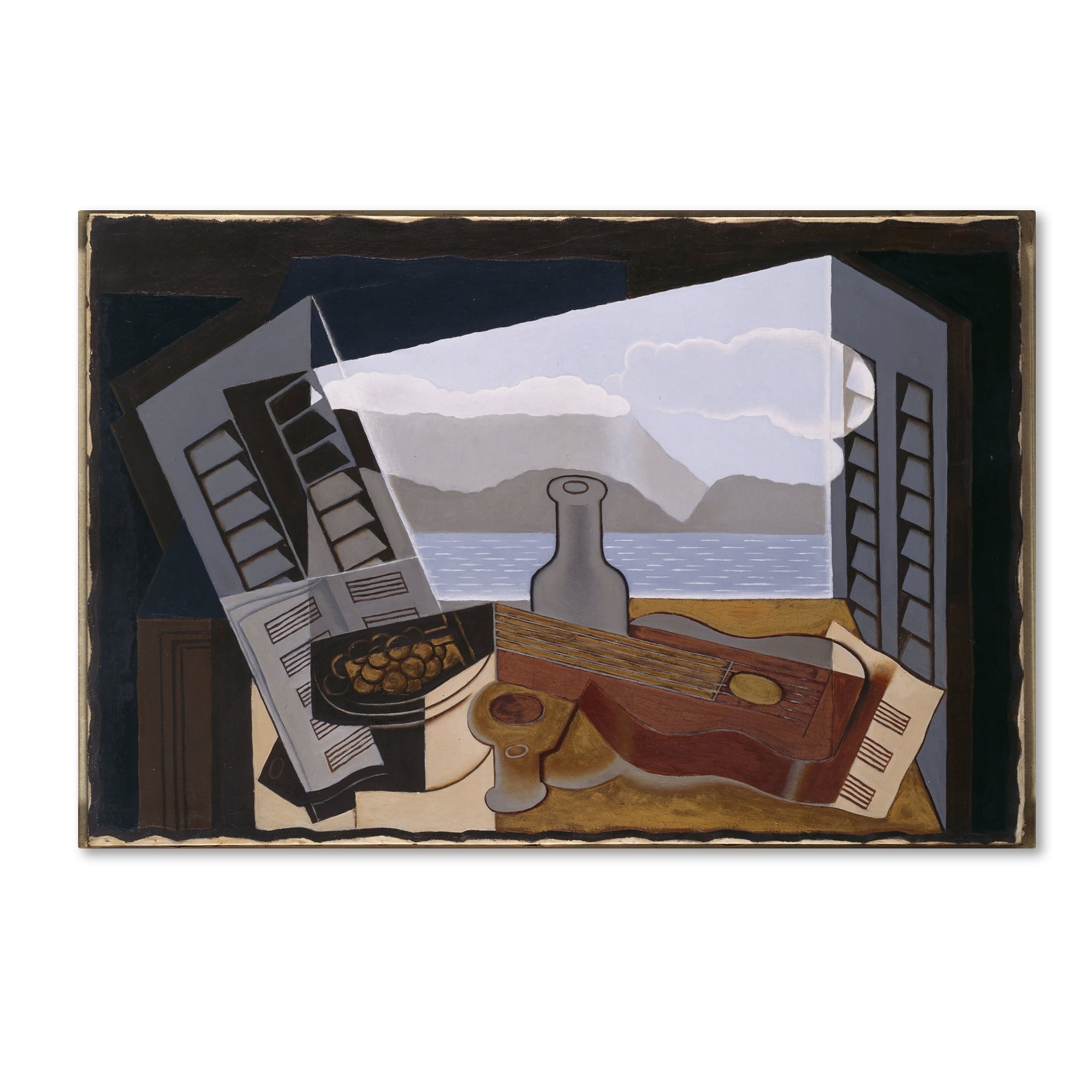 Juan Gris 'The Open Window' Canvas Art