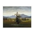 thumbnail image 1 of Trademark Fine Art Caspar David Friedrich Solitary Tree Canvas Wall Art - 14x19, 1 of 5