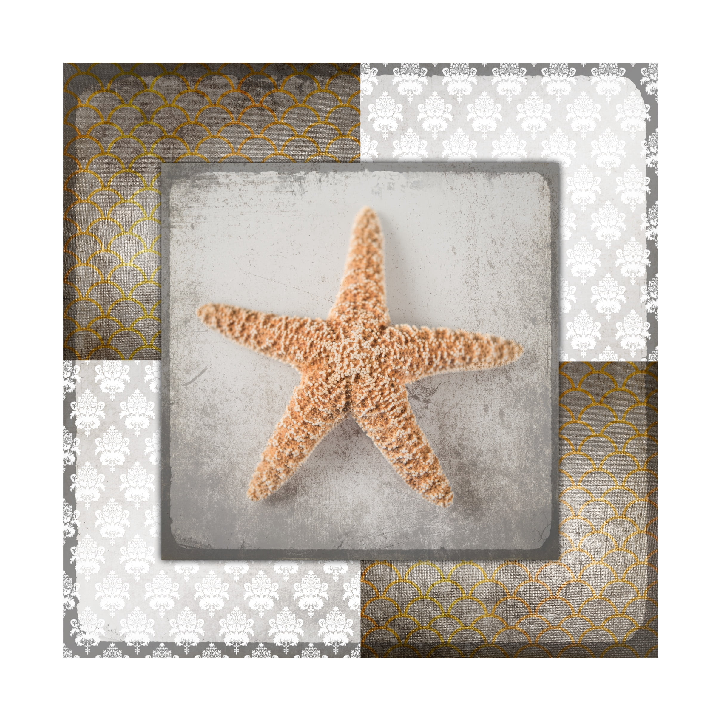LightBoxJournal 'Vintage Nautical Star' Canvas Art