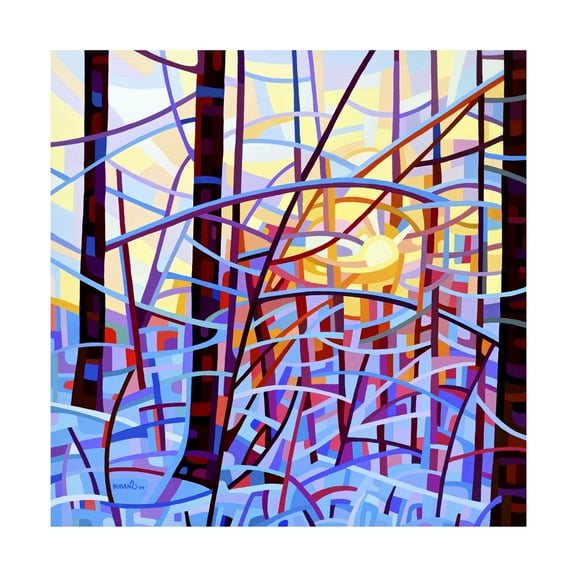 Mandy Budan 'Sunrise' Canvas Art