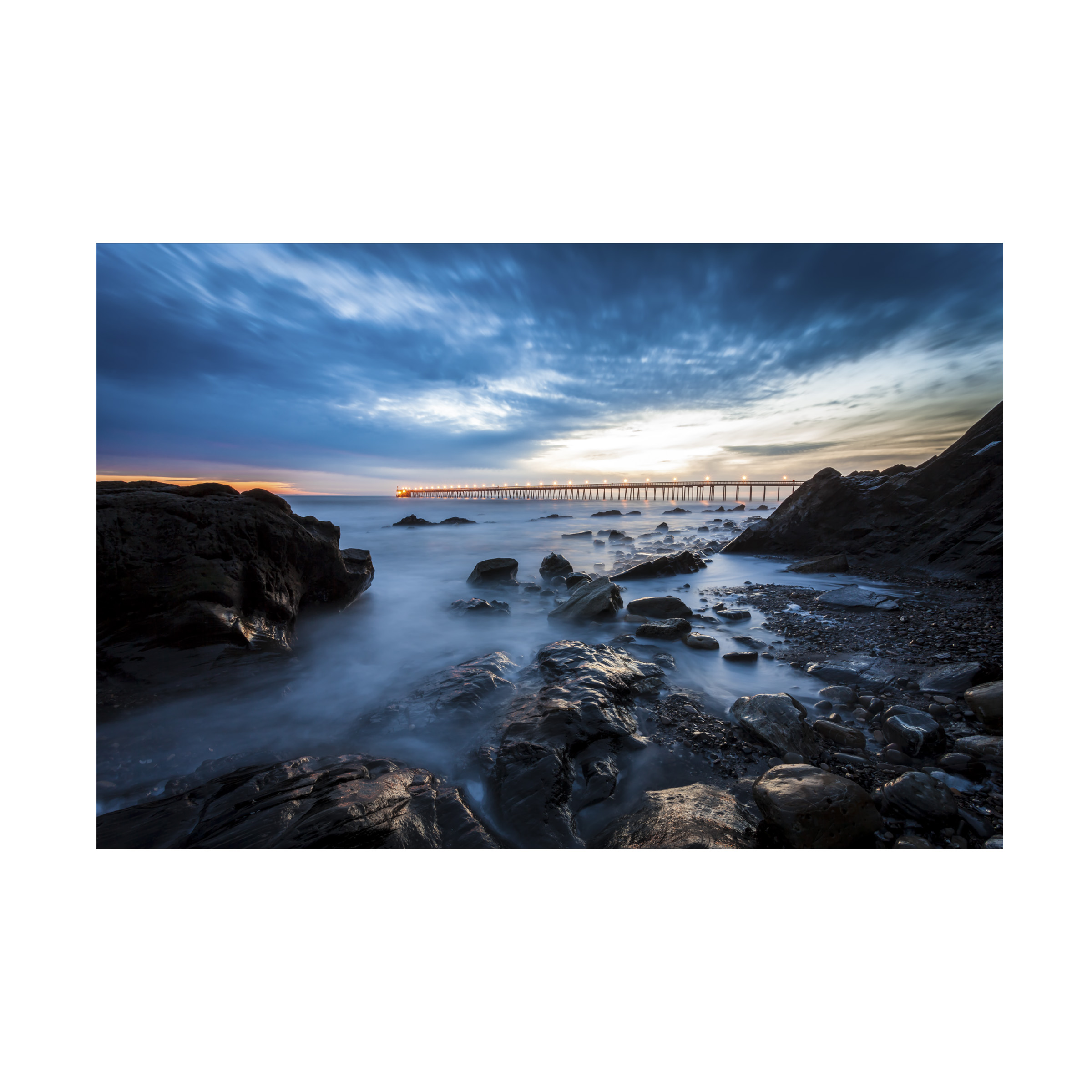 Chris Moyer 'Bacara Twilight' Canvas Art