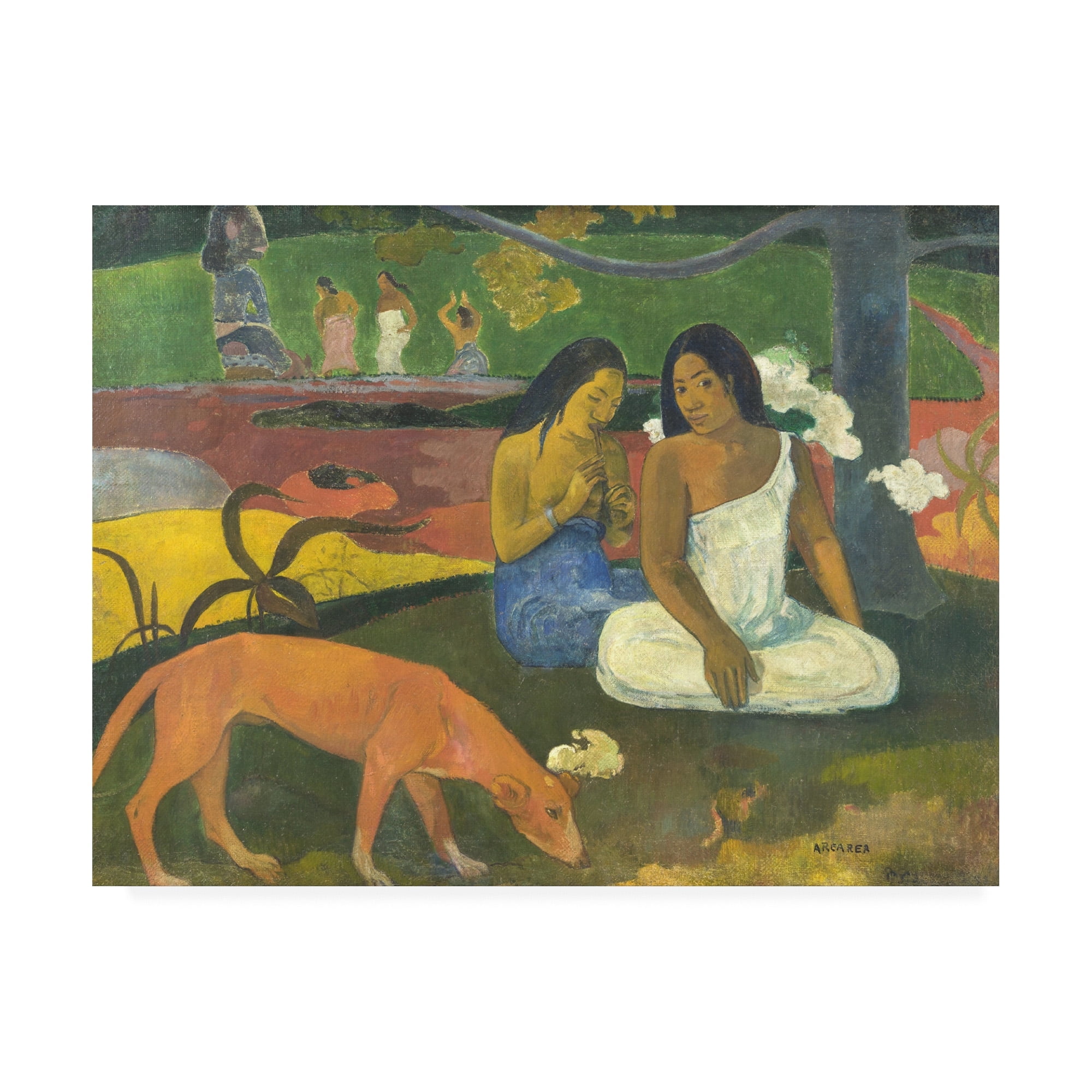 Gauguin 'Area Area' Canvas Art