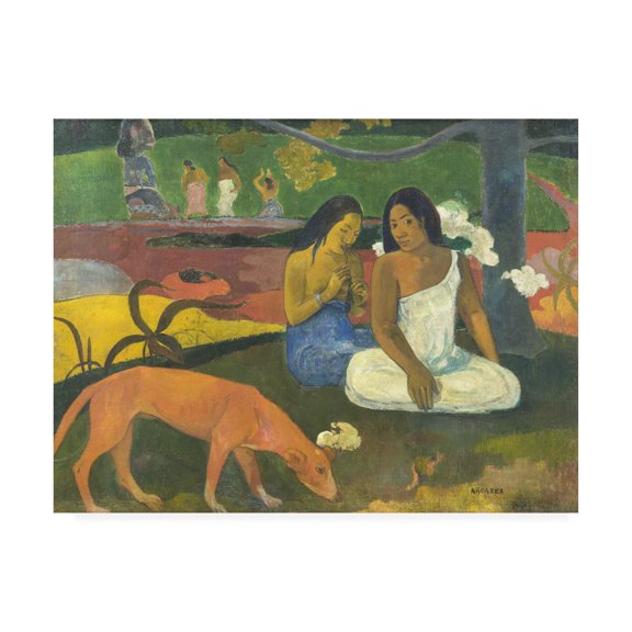 Gauguin 'Area Area' Canvas Art