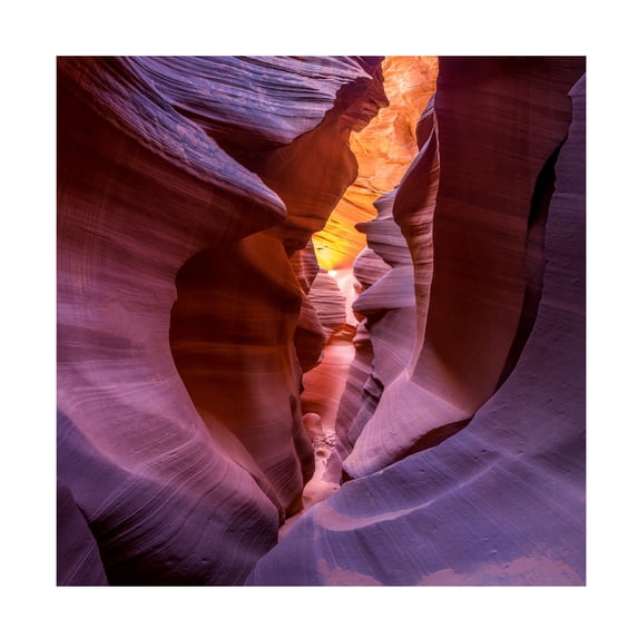 Sandipan Biswas 'Fire In Canyon' Canvas Art