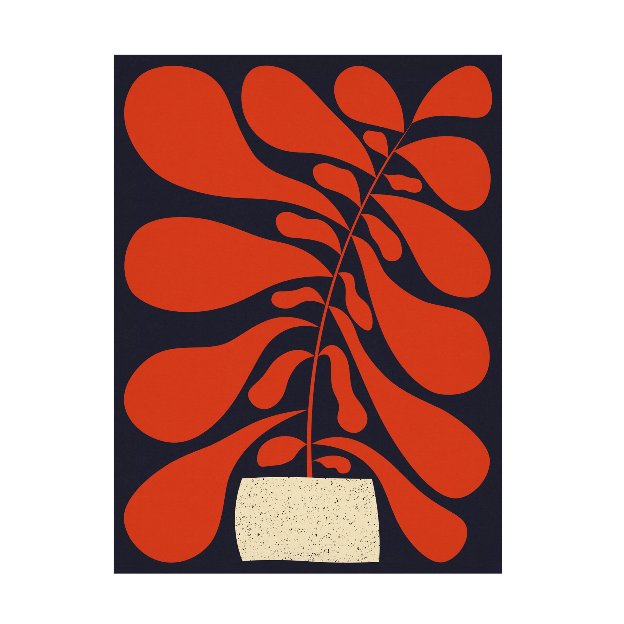 Alisa Galitsyna 'Lazy Plant 1' Canvas Art