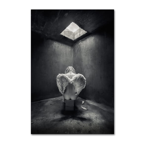 Petar Lupic 'Busted' Canvas Art