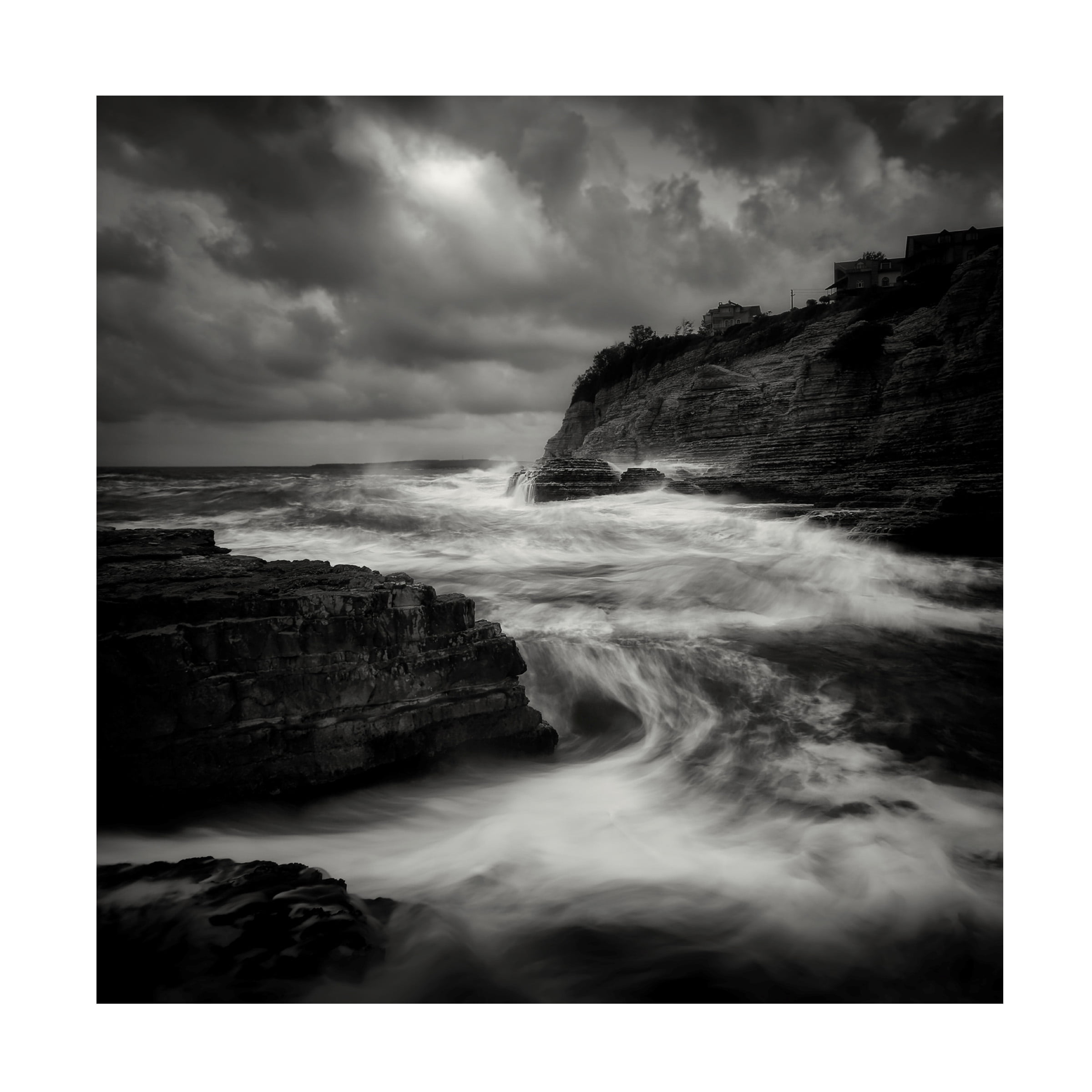 Yucel Basoglu 'Storm' Canvas Art