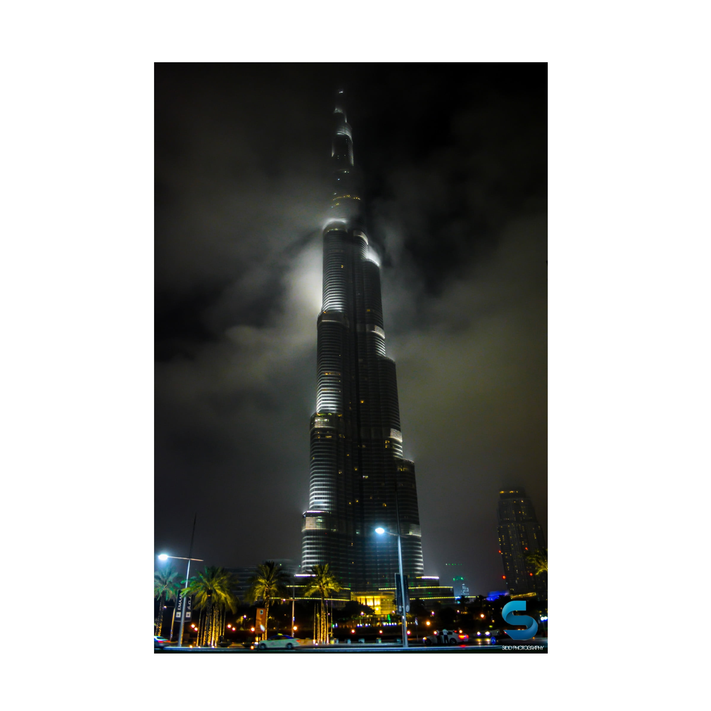 Anas K.Siddiqui 'Burj Khalifa' Canvas Art