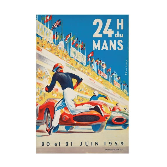 Lantern Press 'Racecar 2' Canvas Art