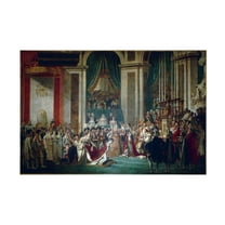 David 'Coronation Of Napoleon And Josephine' Canvas Art