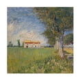 thumbnail image 1 of Van Gogh 'Farmhouse In A Wheat Field' Canvas Art, 1 of 4