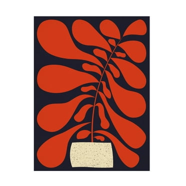 Alisa Galitsyna 'Lazy Plant 1' Canvas Art