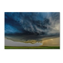 Rob Darby 'Storm Over Greenfield' Canvas Art