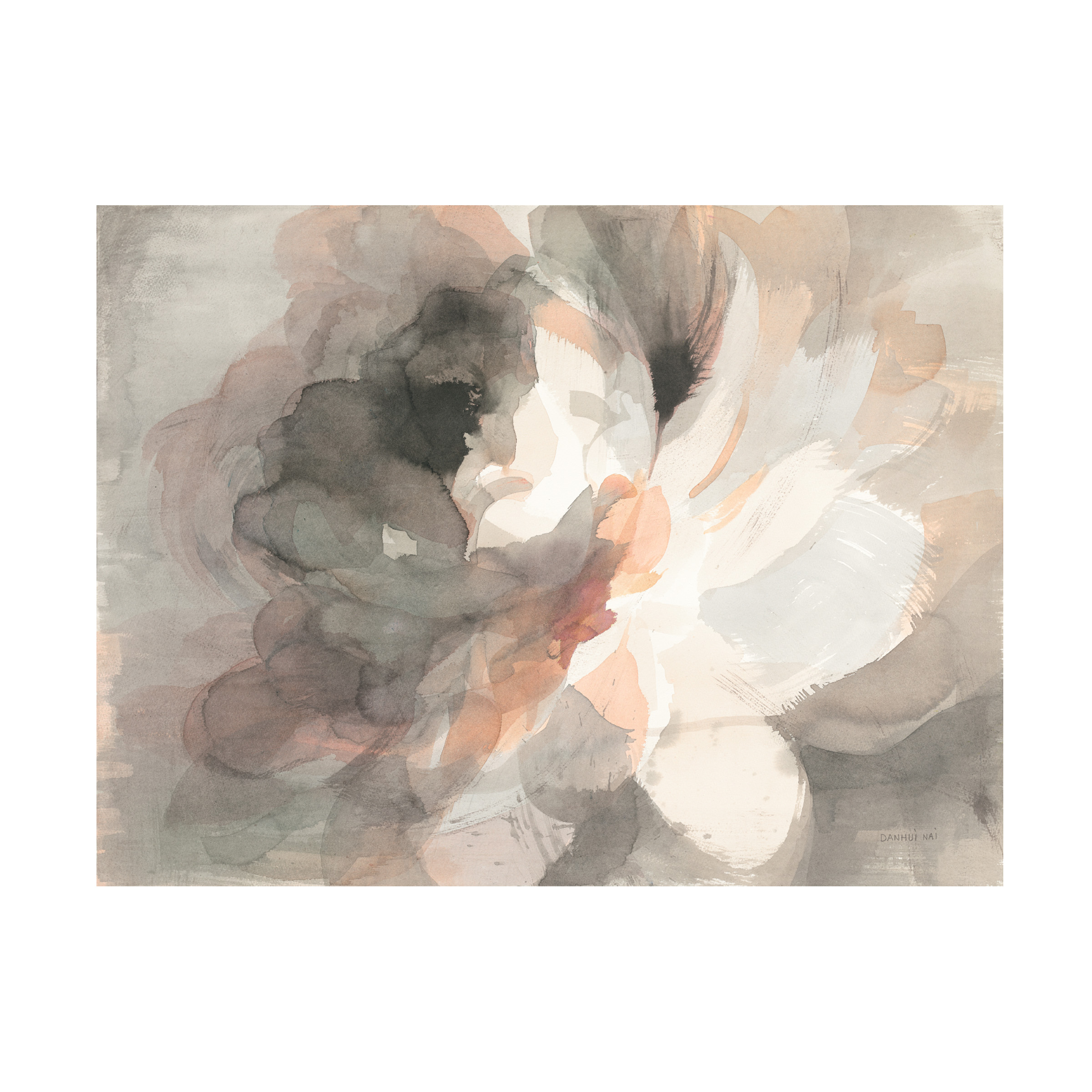 Danhui Nai 'Abstract Peony' Canvas Art