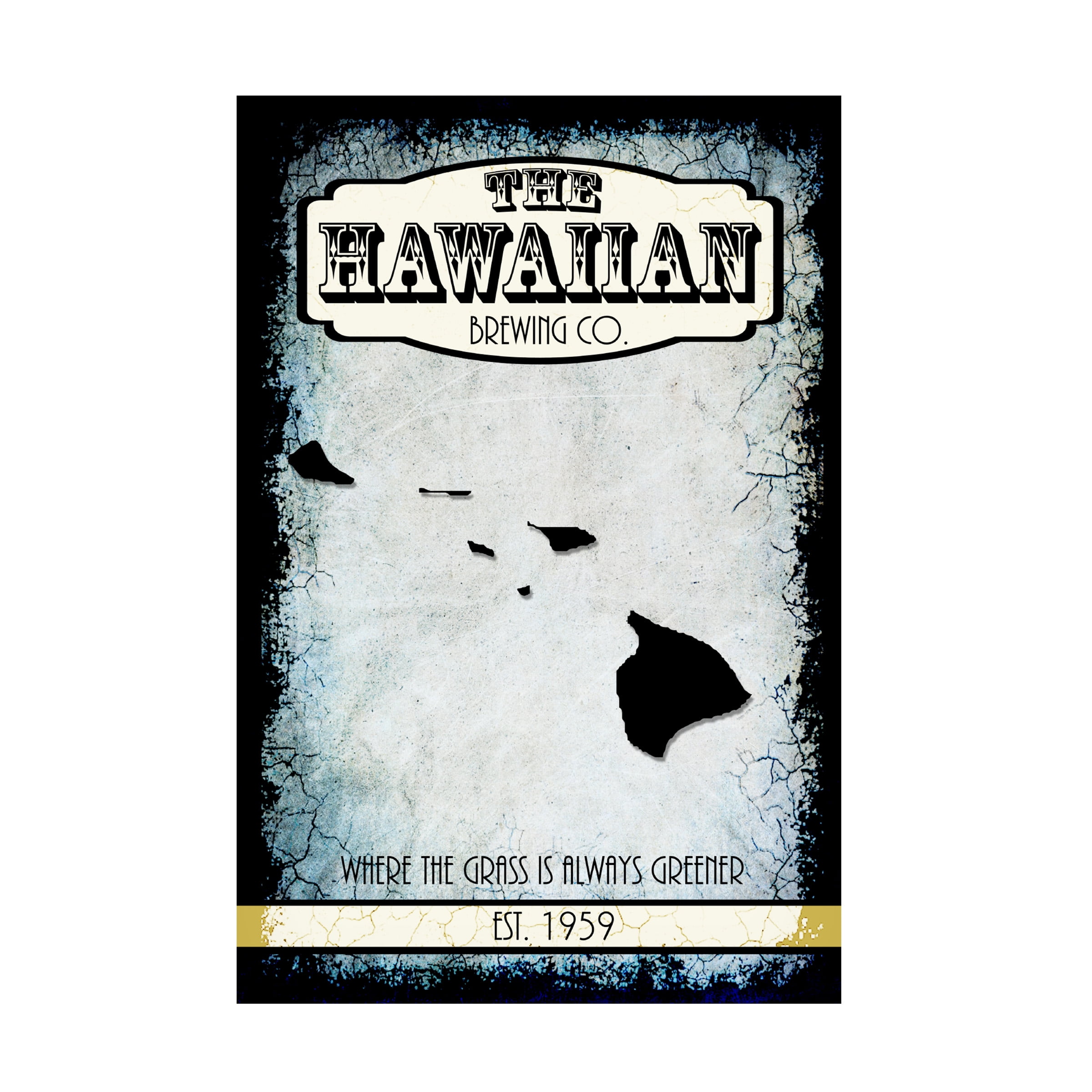 LightBoxJournal 'States Brewing Co Hawaii' Canvas Art
