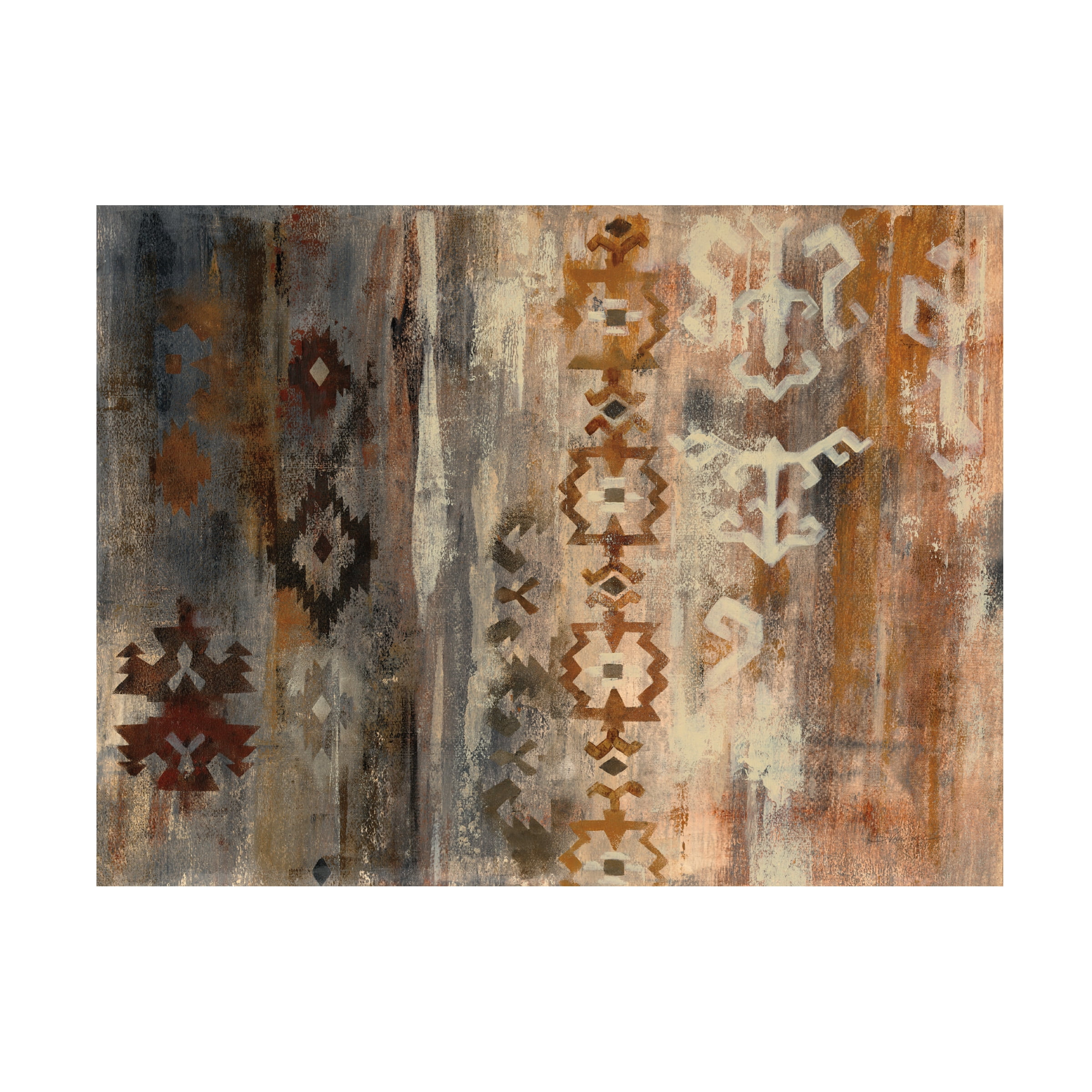Silvia Vassileva 'Southwest Design Ii' Canvas Art