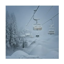 Ernst Fusser 'Snow' Canvas Art