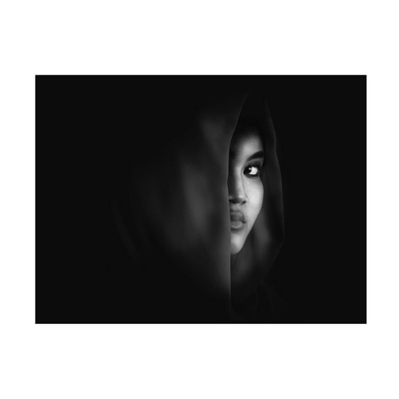 Ivan Marlianto 'Burn Eye' Canvas Art