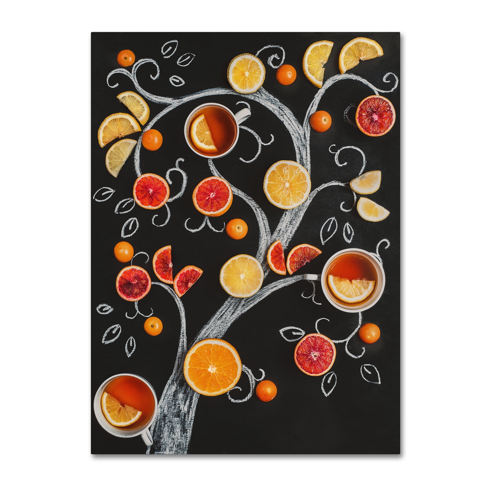 Dina Belenko 'Teatime Tree' Canvas Art