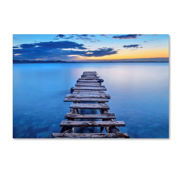 Srecko Jubic 'Pier' Canvas Art
