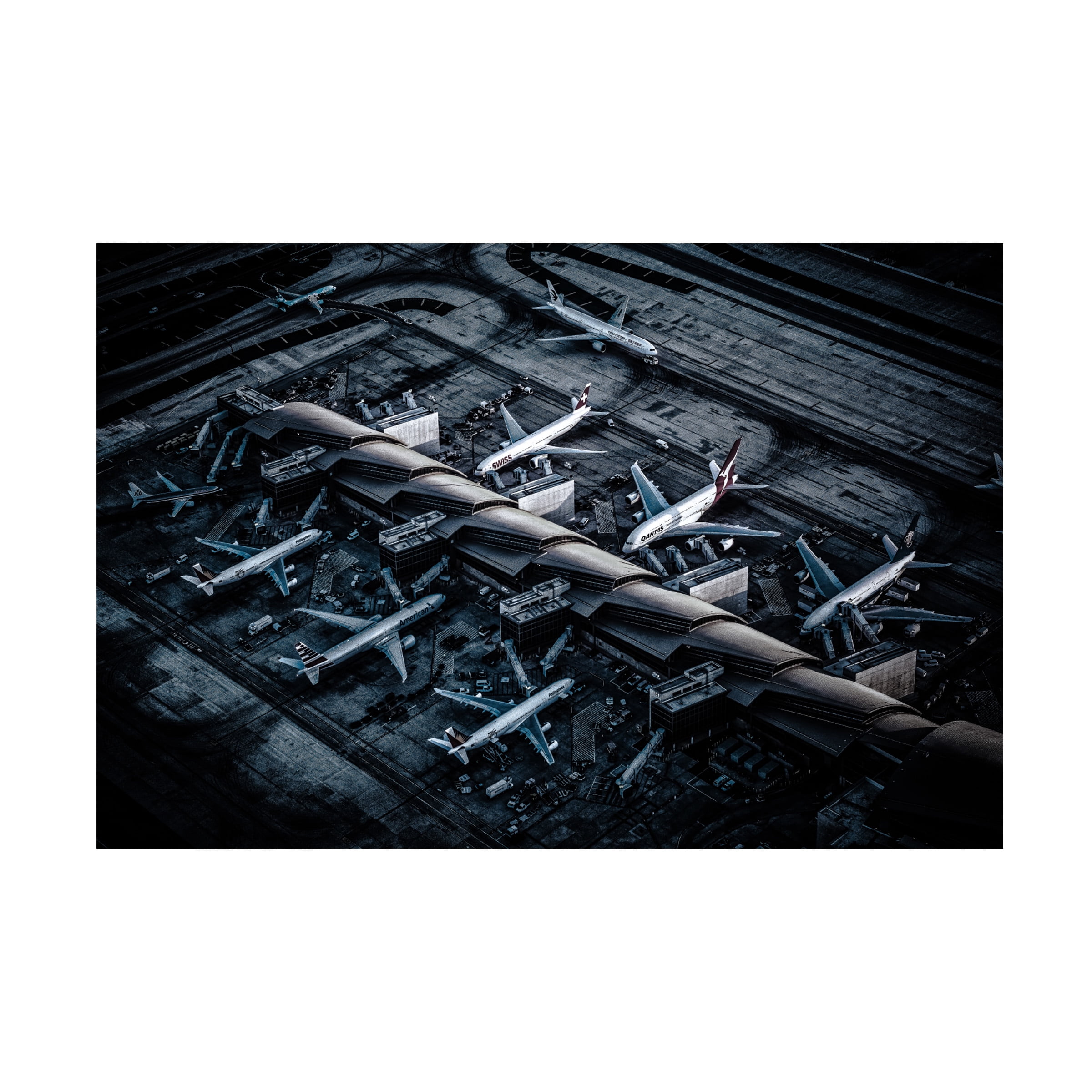 Andreas Agazzi 'Above Lax' Canvas Art