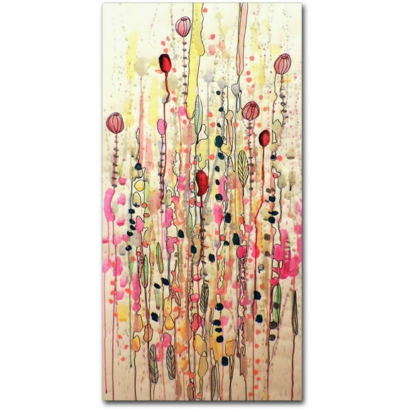 Trademark Fine Art Sylvie Demers Samsara Canvas Wall Art - 10x19