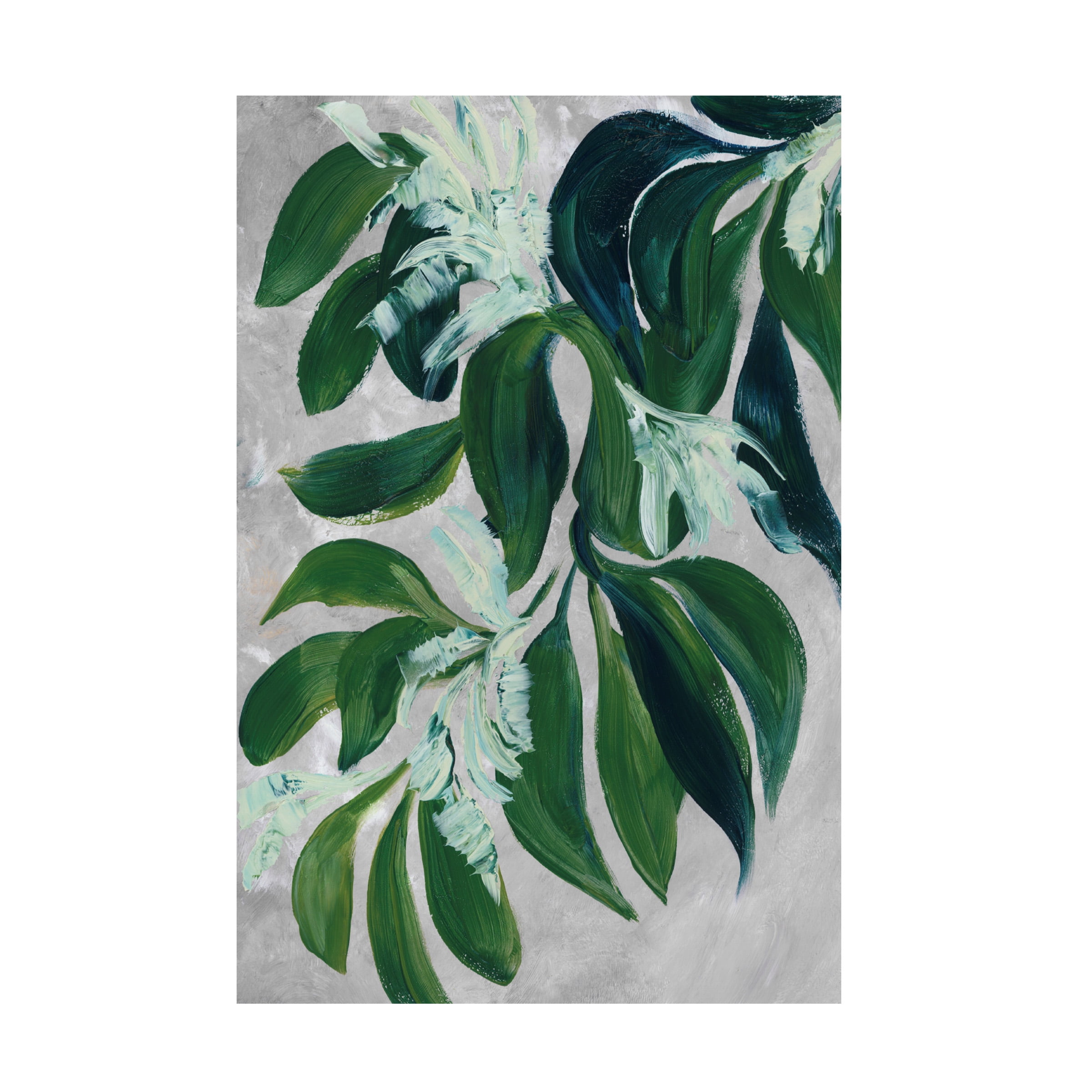 Rosana Laiz Blursbyai 'Yoon leaves' Canvas Art