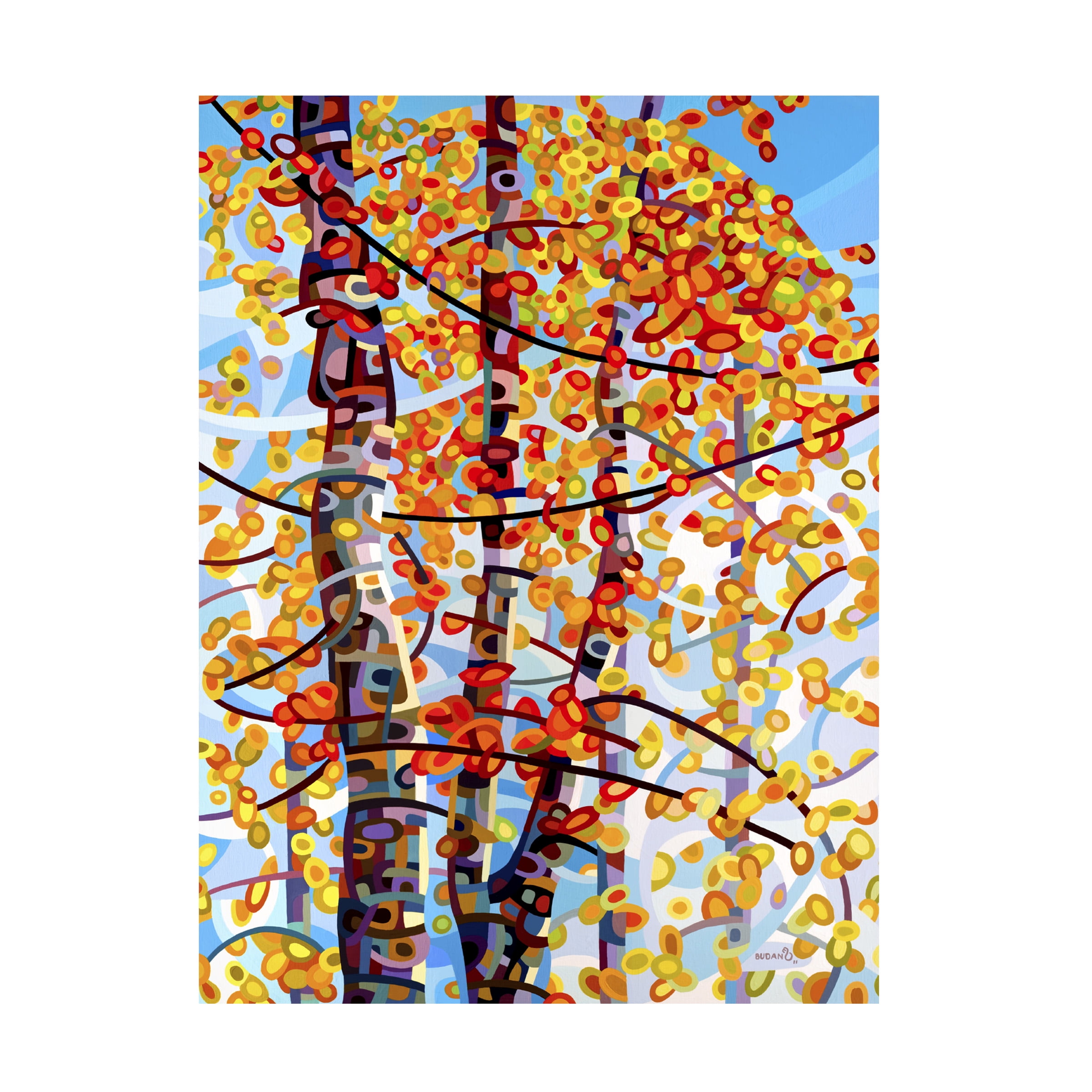 Mandy Budan 'Panoply' Canvas Art