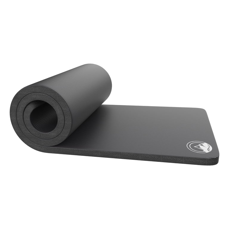 Wakeman Outdoors 0.75-Inch Foam Sleeping Pad, Black photo 1