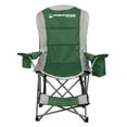 thumbnail image 1 of Wakeman Outdoors 300lb Capacity Portable Camping Chair with Footrest, Green, 1 of 10