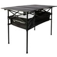thumbnail image 1 of Wakeman Outdoors Camping Table with Storage Shelf and Carrying Bag, Black, 1 of 6