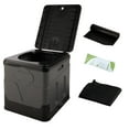 thumbnail image 1 of Wakeman Outdoors Portable Toilet for Adults, 330lb Capacity Camping Toilet, 1 of 6