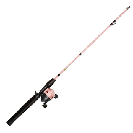 Wakeman Pink 64" Spinning Rod and Reel Combo