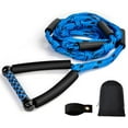 thumbnail image 1 of Wakesurf Rope -  25ft Floating Wake Surf Ropes and Handle, 4 Sections Adjustable Surf Tow Rope for Wakesurfing and Watersports, 1 of 7
