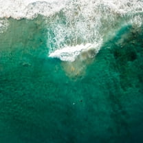 "Wakesurfing" Painting Print on Wrapped Canvas