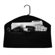 Wakfran Hanger Diversion Safe Fireproof & Water-resistant Safe Pocket Secret Document Safe Holder Zipper Pouch Storage Bag to Hide Valuables for Home or Travel ideal