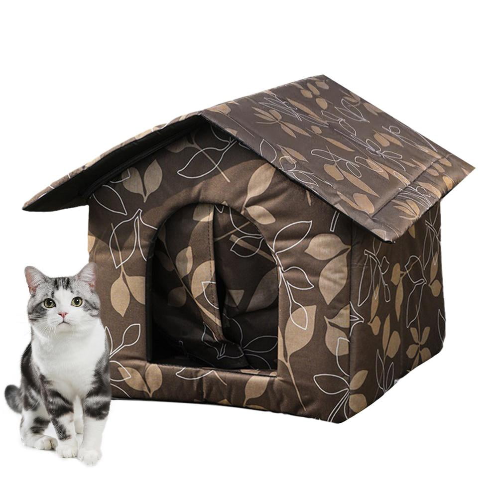 Cat Tree For Large Cats Adult Outdoor Cat House For Multiple Cats