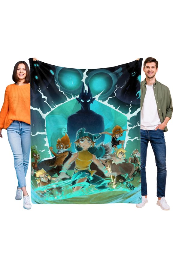 Wakfu Throw Blanket Gifts for Fans Lover Girls Boys Women Present Hoodie Him Bed 30"x40"