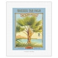 thumbnail image 1 of Wakuku Fan Palm - Aloha Seeds - Big Island Seed Company - Big Island Exotics - Vintage Seed Packet by Kerne Erickson - Fine Art Rolled Canvas Print 11in x 14in, 1 of 4